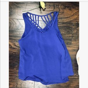 Like New Strappy Back Tank Top In S